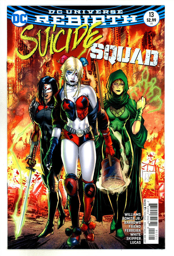 Suicide Squad Vol 4 13 High Grade (2017) Portacio Variant