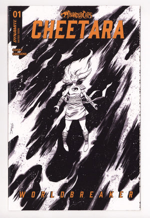 Cheetara Worldbreaker 1 Shalvey B&W Incentive (2025)