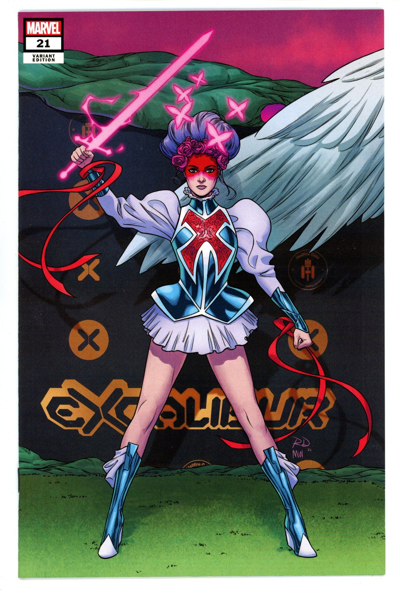 Excalibur Vol 4 21 High Grade (2021) Dauterman Variant 