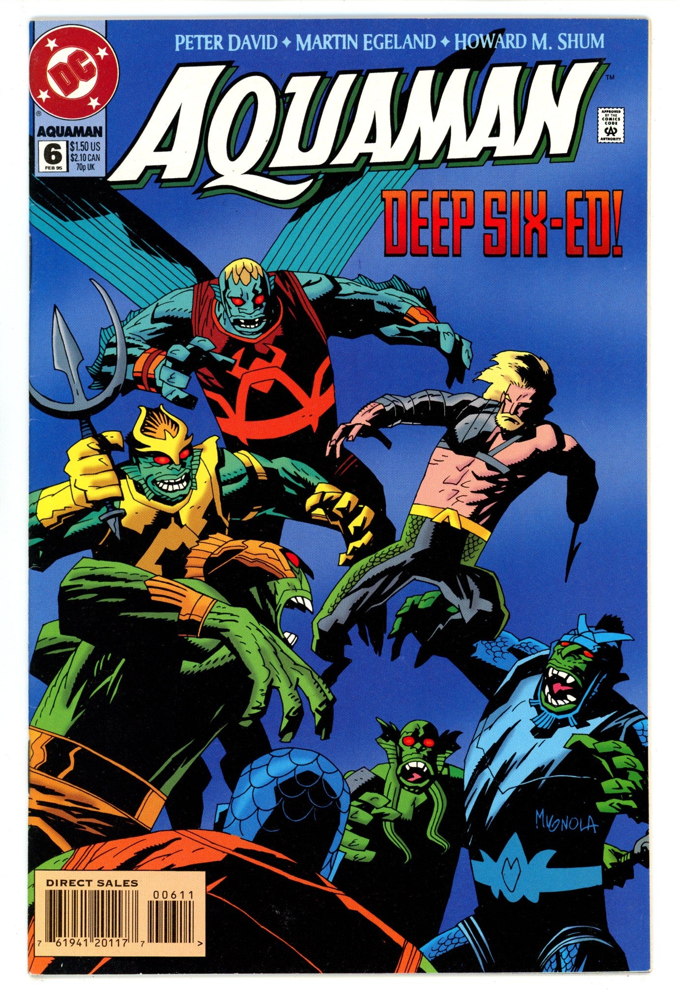 Aquaman Vol 5 6 Mid Grade (1995) 