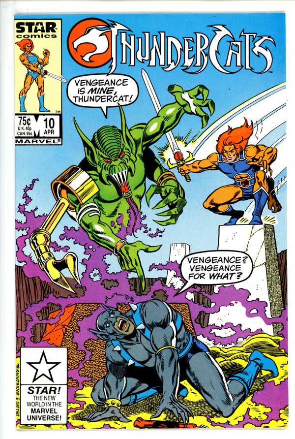 Thundercats 10 VF (8.0) (1987)