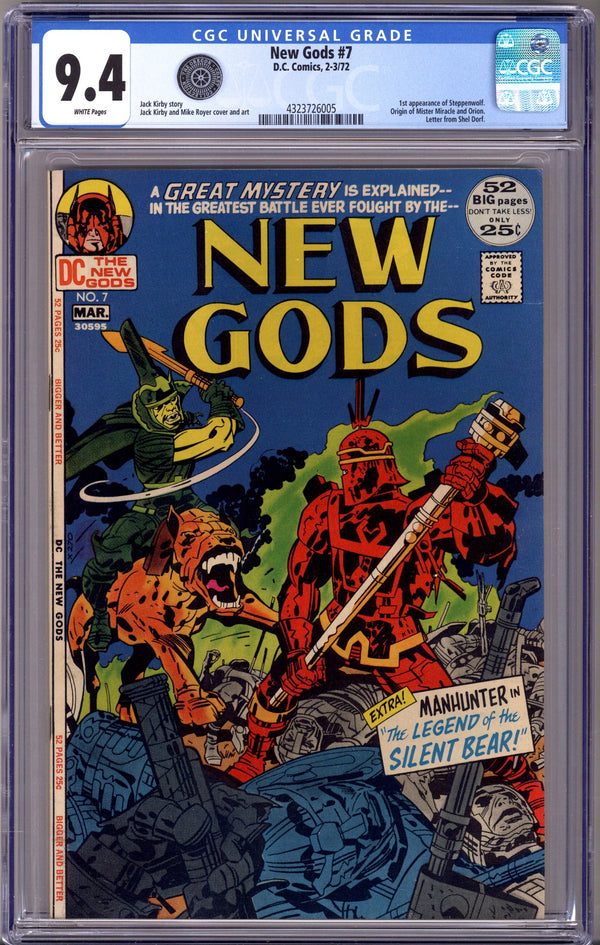 The New Gods Vol 1 7 CGC 9.4 (NM) (1972)