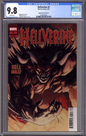 Hellverine Vol 2 5 CGC 9.8 (NM/M) (2025) Cappuccio Variant