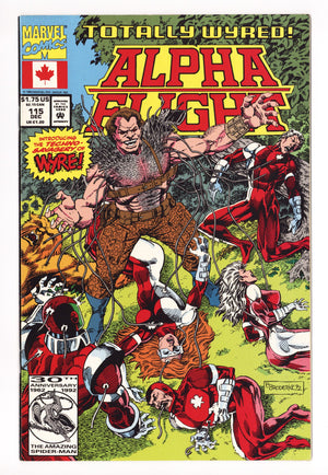 Alpha Flight Vol 1 115 High Grade (1992) 