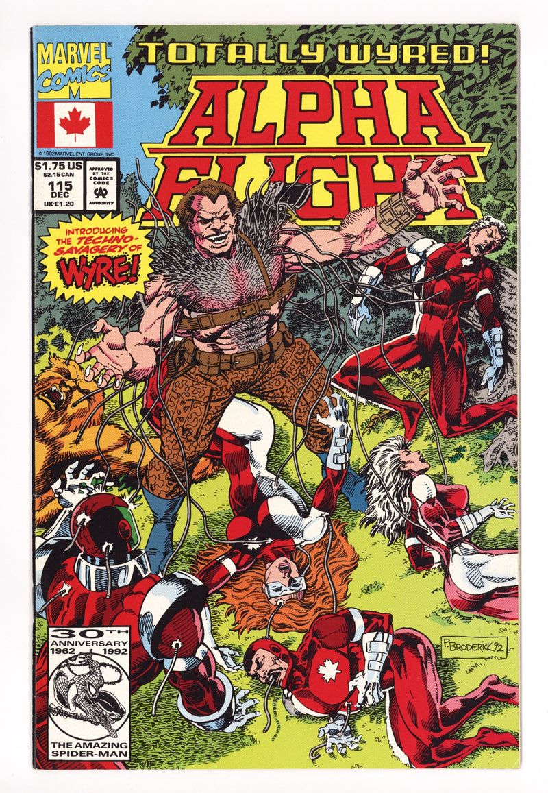 Alpha Flight Vol 1 115 High Grade (1992) 