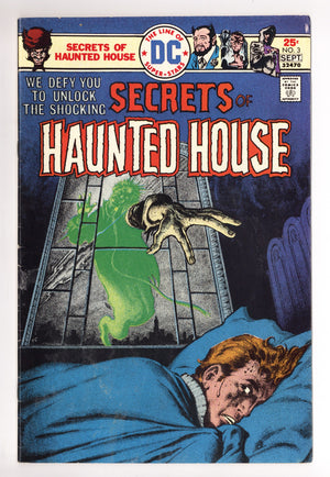 Secrets of Haunted House Vol 1 3 VG+ (4.5) (1975)