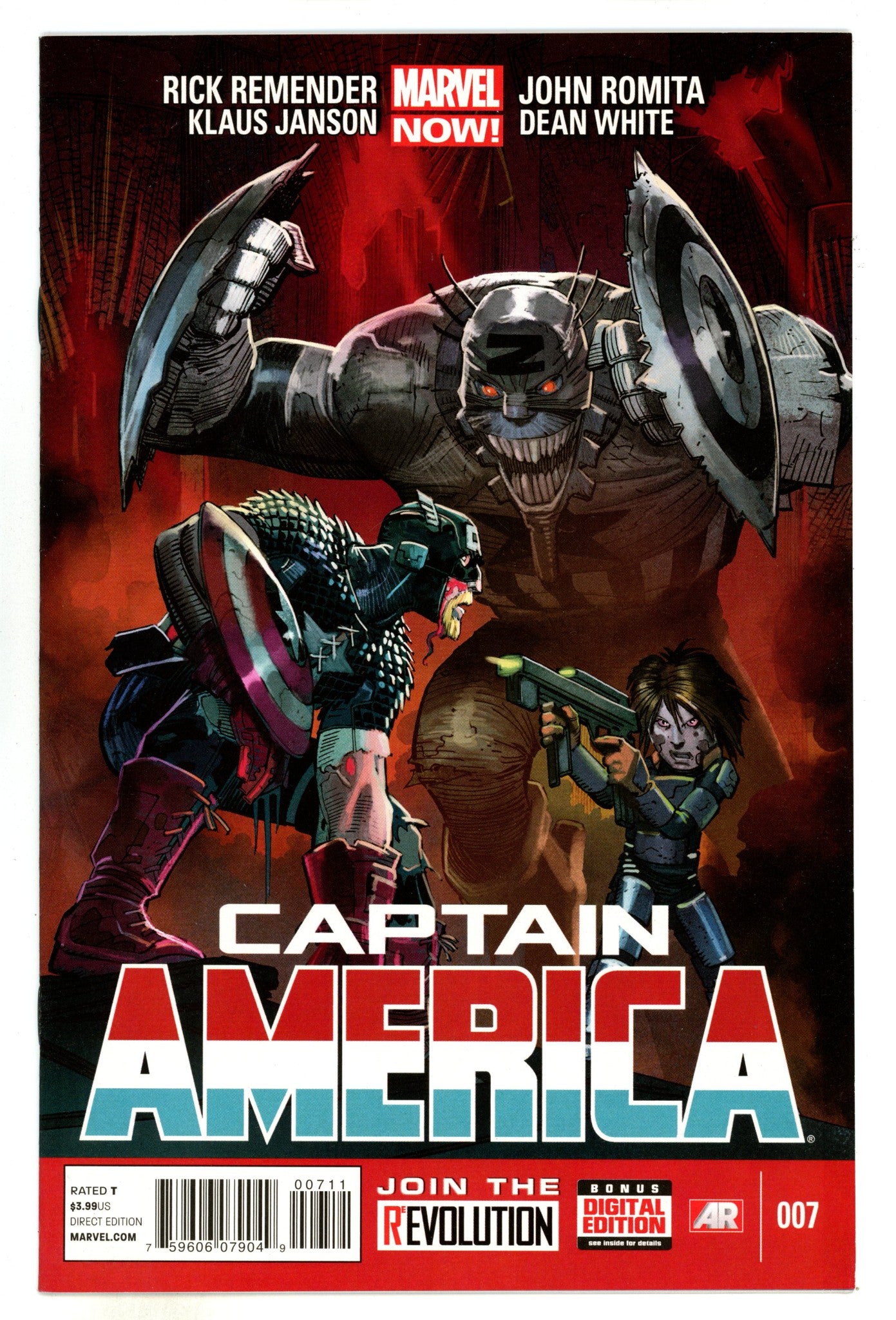 Captain America Vol 7 7 High Grade (2013) 