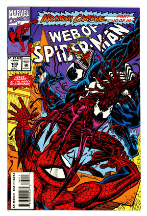 Web of Spider-Man Vol 1 103  Mid Grade   (1993)