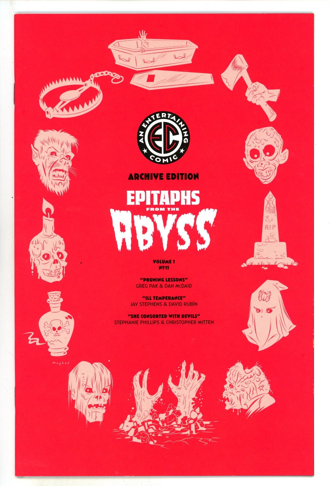 EC Epitaphs From The Abyss 11 Hughes Incentive Variant NM- (2025)