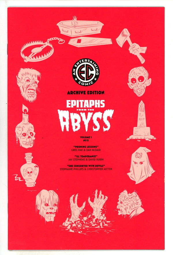 EC Epitaphs From The Abyss 11 Hughes Incentive Variant NM- (2025)