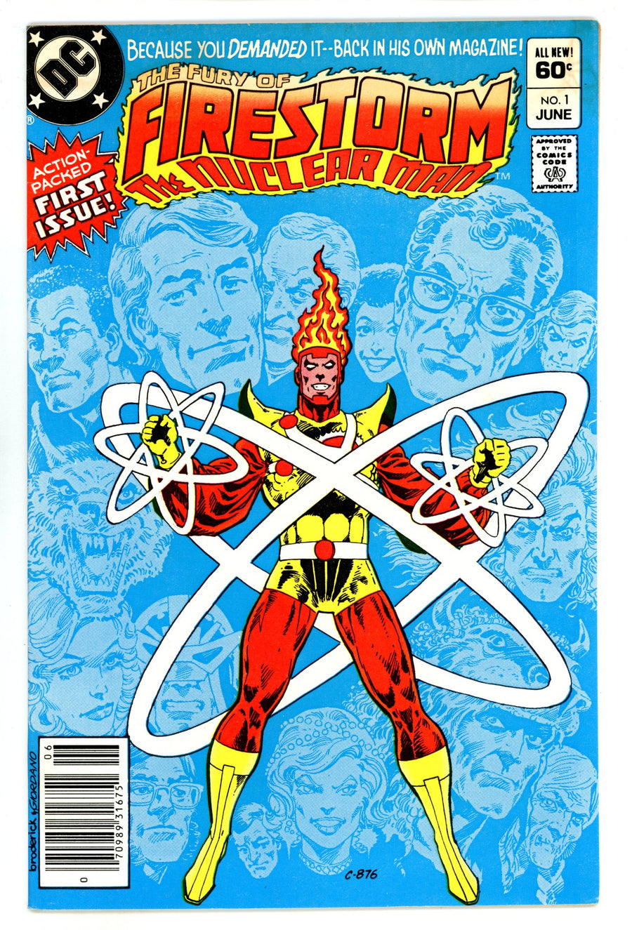 The Fury of Firestorm Vol 2 1  FN+ (6.5)  (1982)  Newsstand  