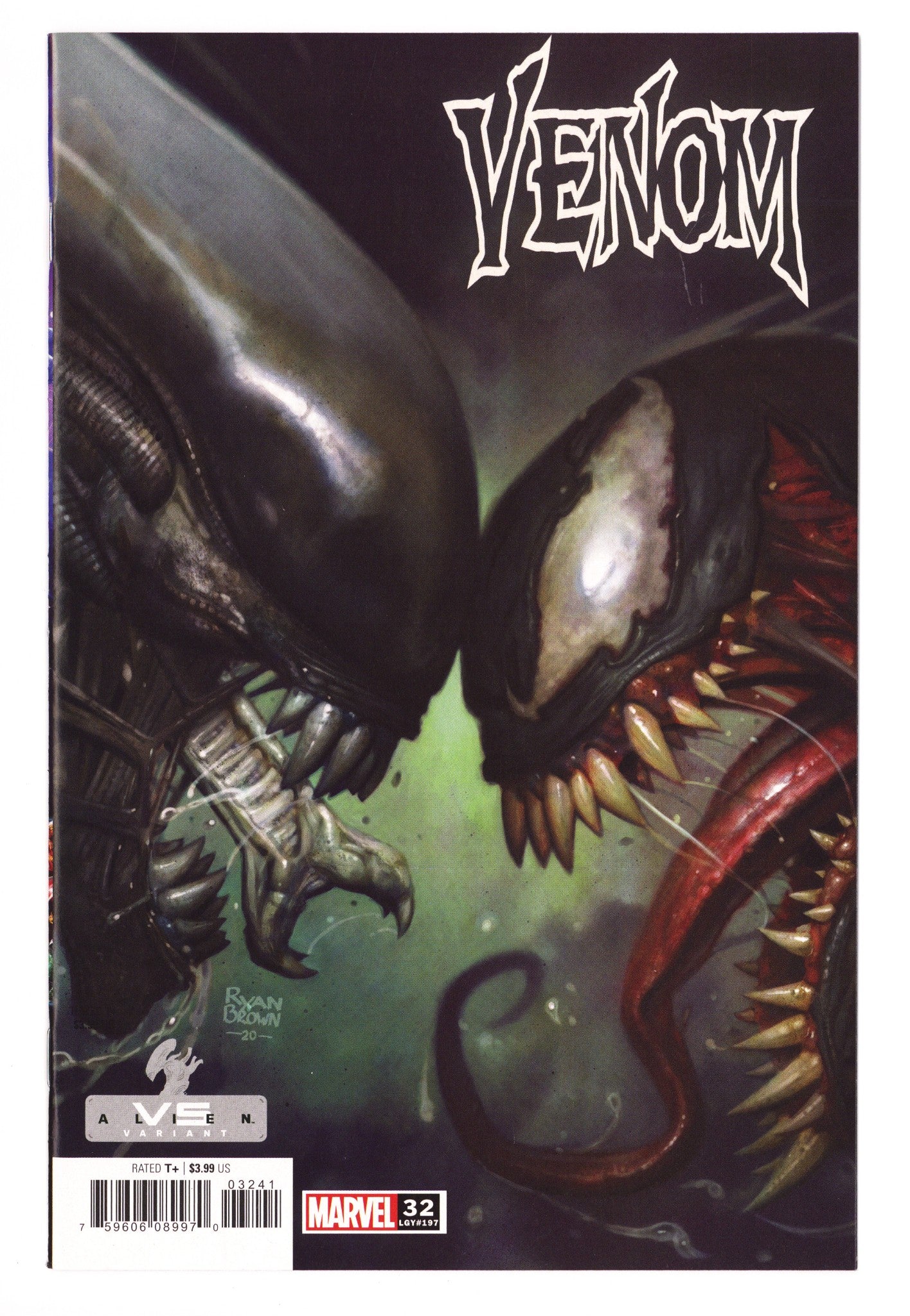 Venom Vol 4 32 (197) NM- (9.2) (2021) Brown Variant 