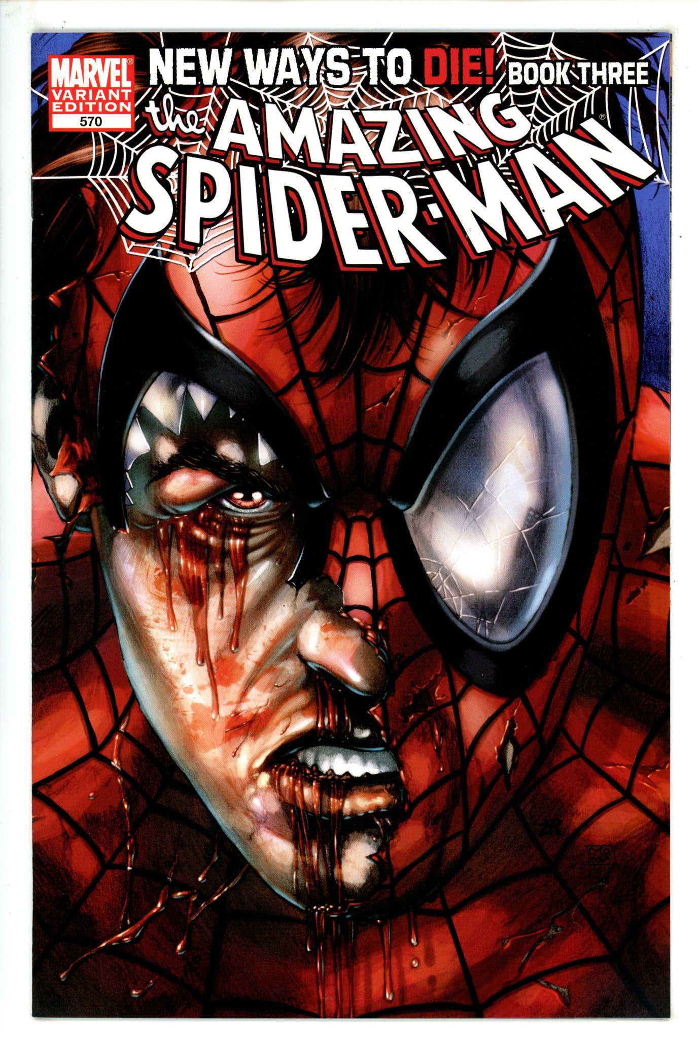 The Amazing Spider-Man Vol 2 570 Ross Variant NM- (2008)