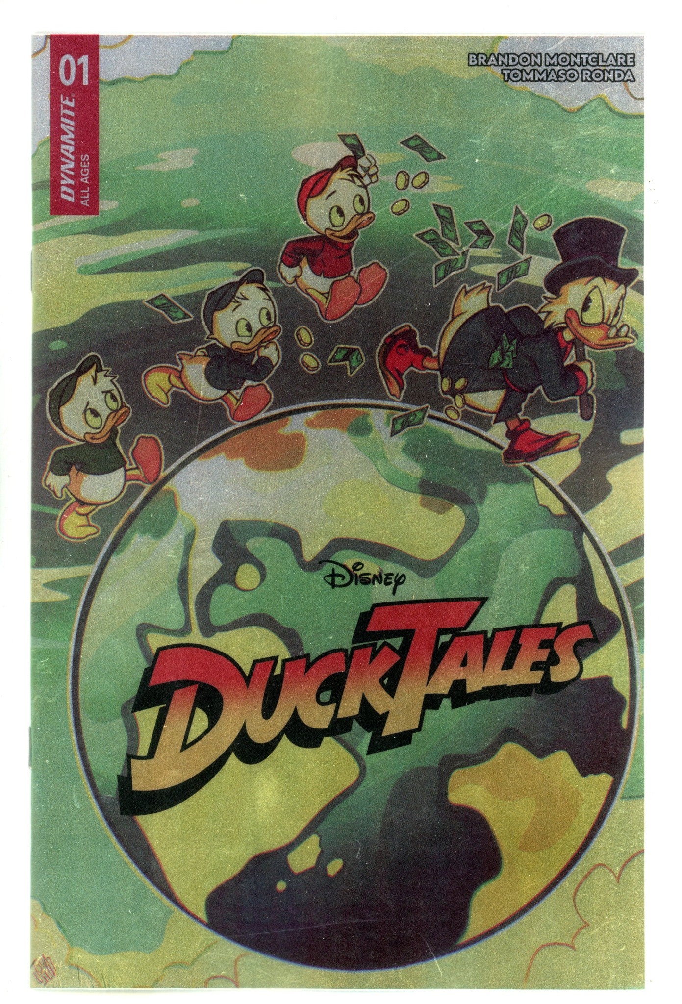 Ducktales 1 Tomaselli Foil Incentive Variant NM+ (2024)