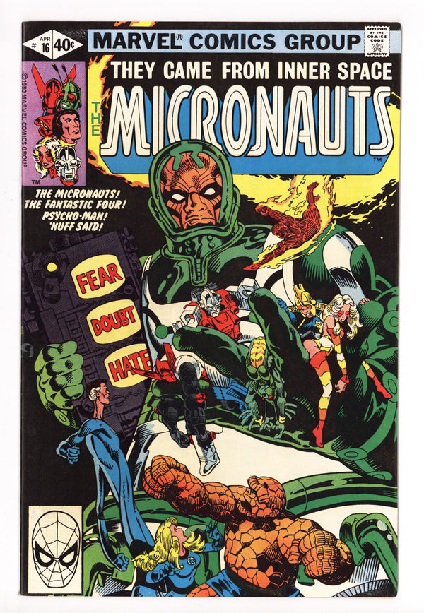 Micronauts Vol 1 16 Mid Grade (1980)