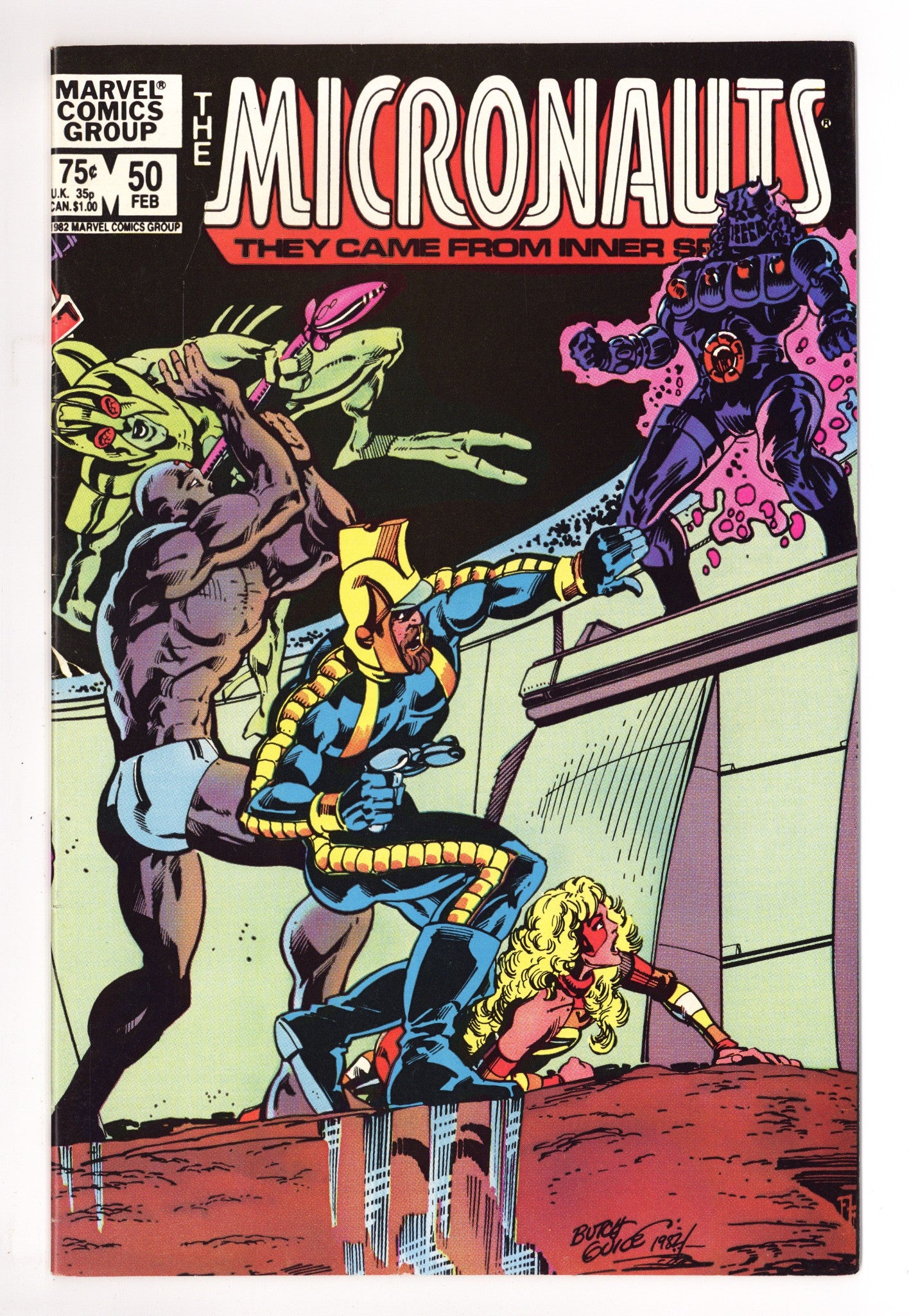 Micronauts Vol 1 50 Mid Grade (1983) 