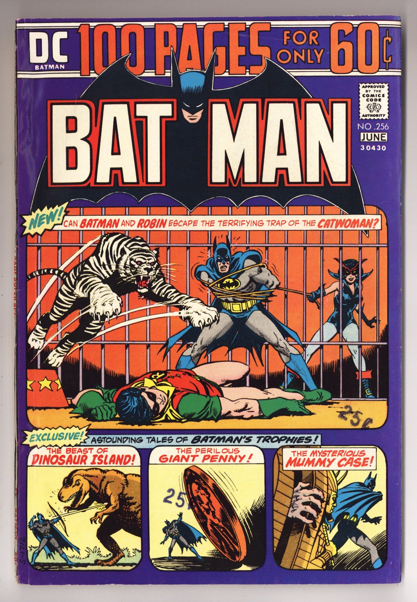 Batman Vol 1 256 FN/VF (7.0) (1974) 