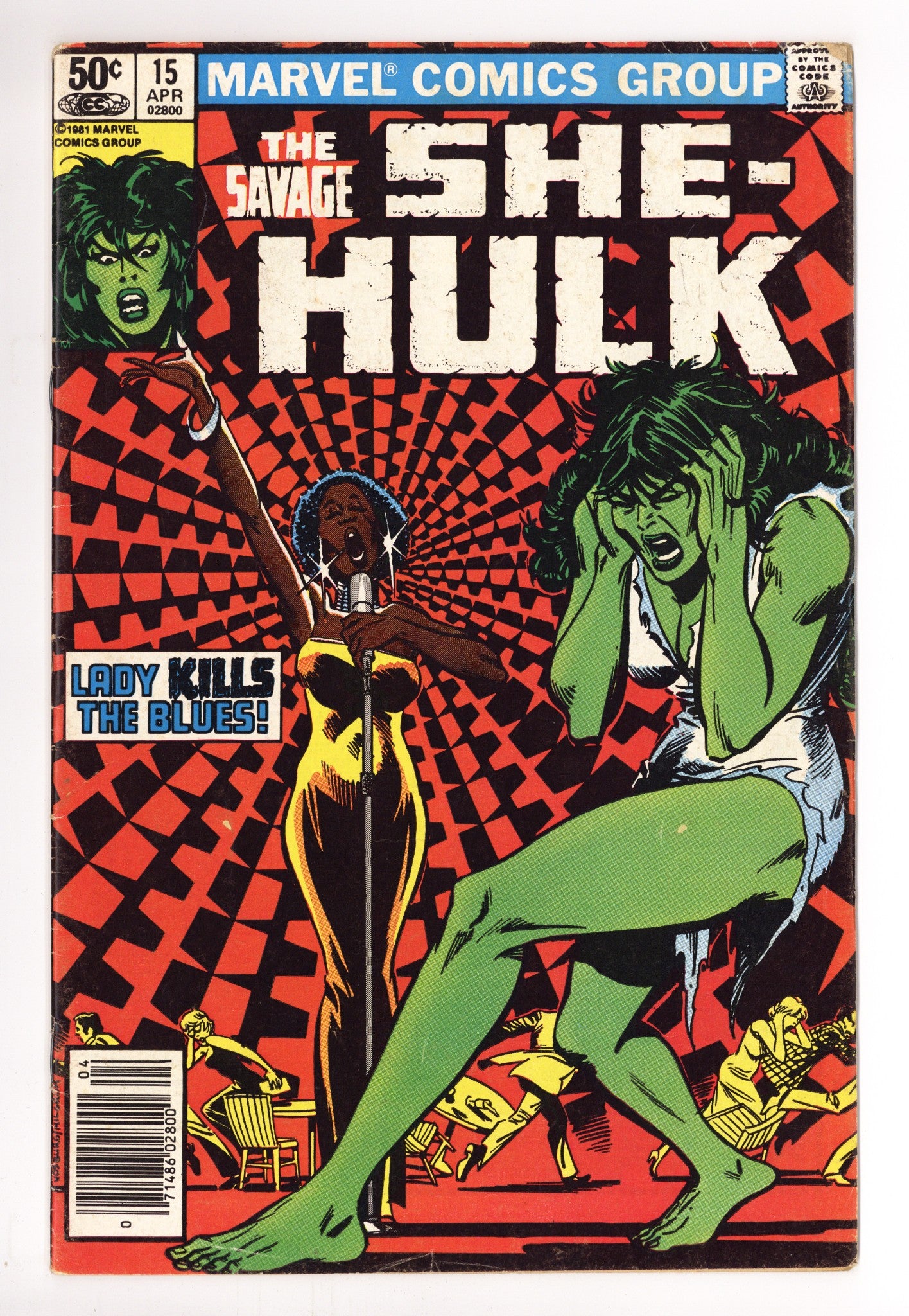 The Savage She-Hulk 15 Low Grade (1981) Newsstand 