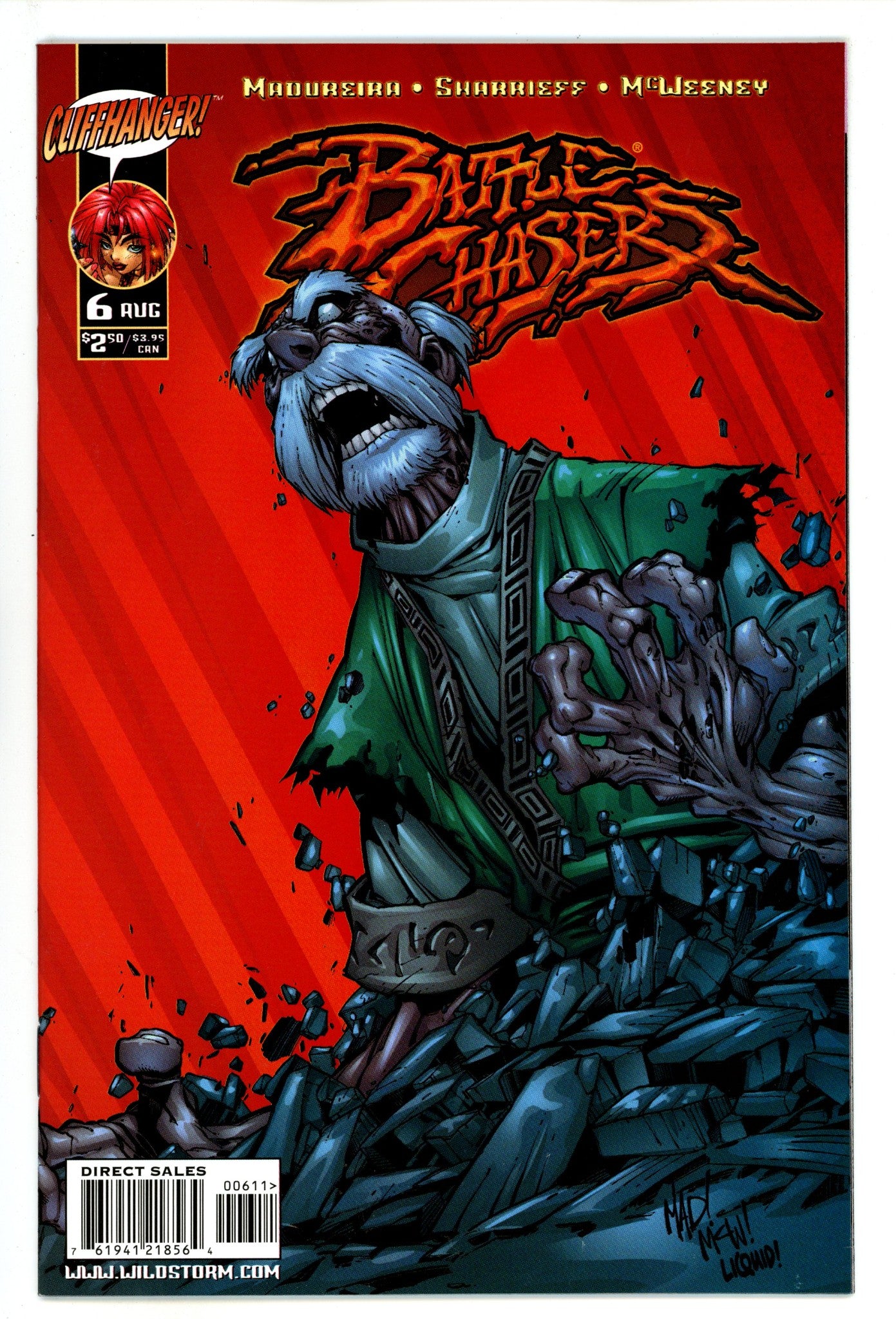 Battle Chasers 6 High Grade (1999) 