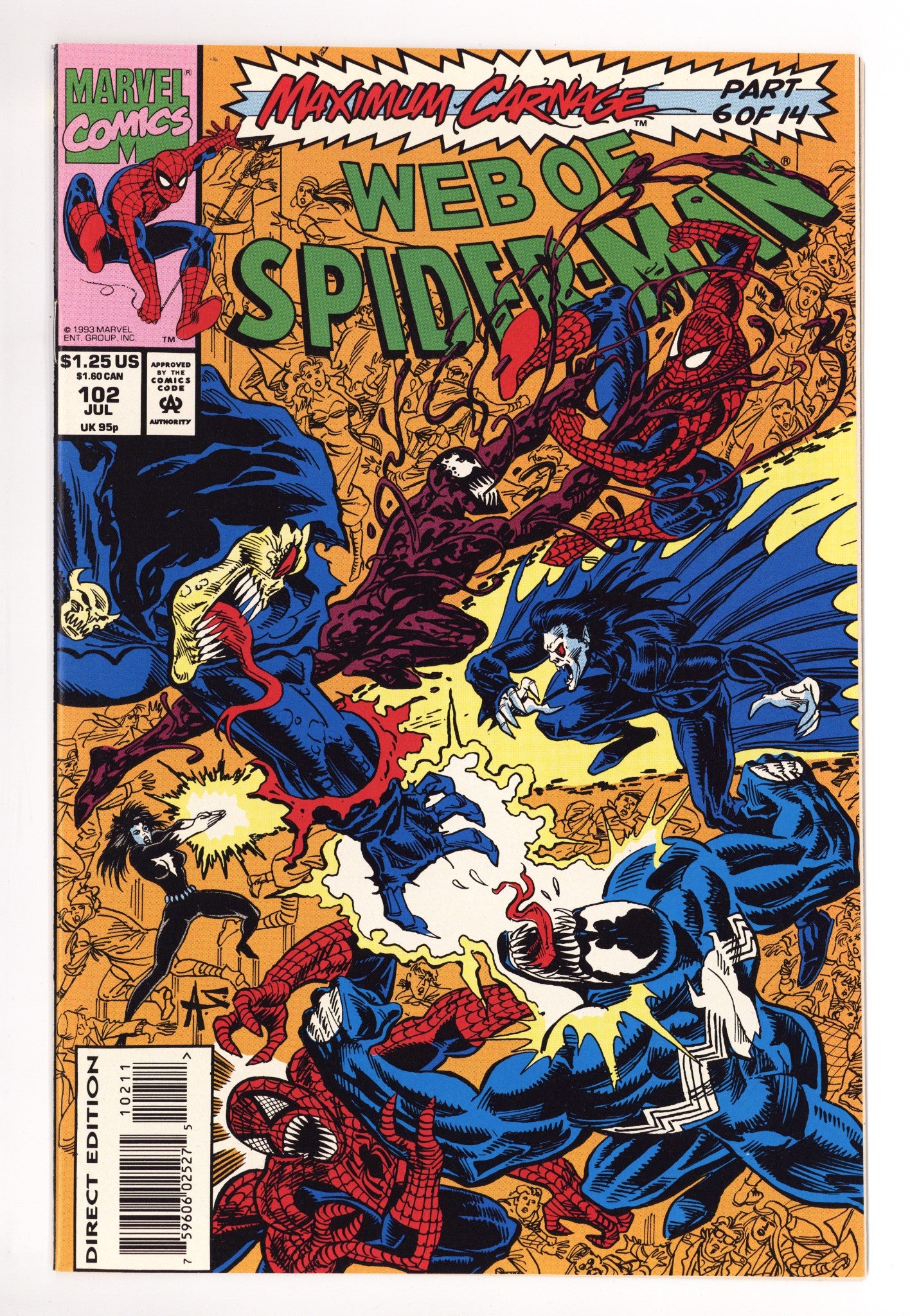 Web of Spider-Man Vol 1 102 High Grade (1993) 