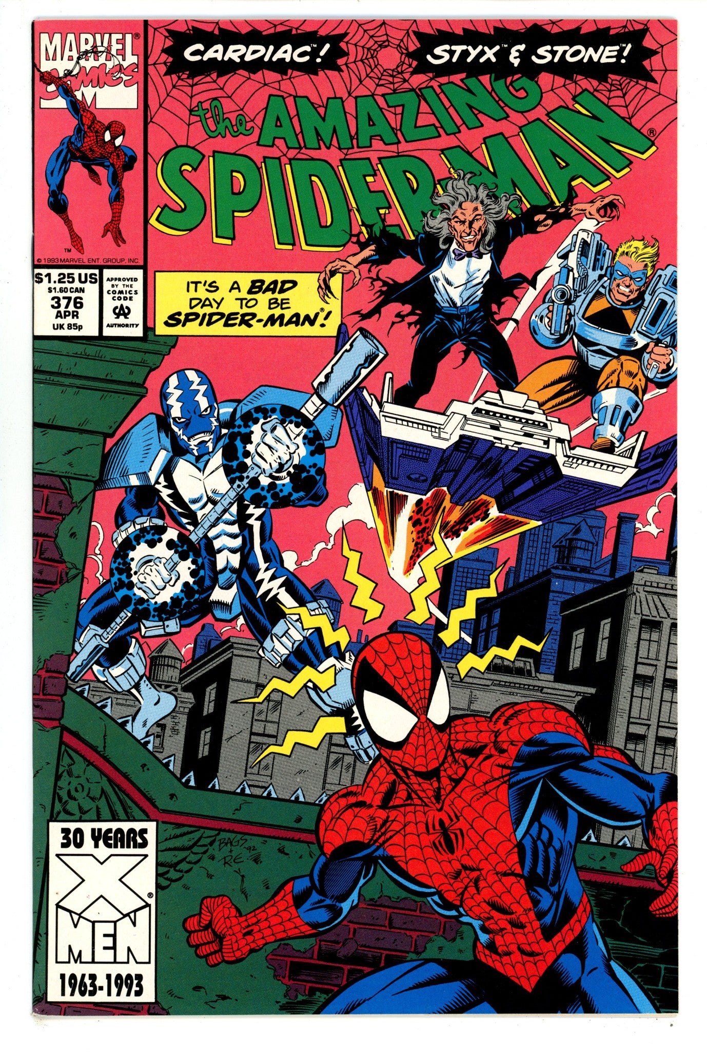 The Amazing Spider-Man Vol 1 376 VF (8.0) (1993) 