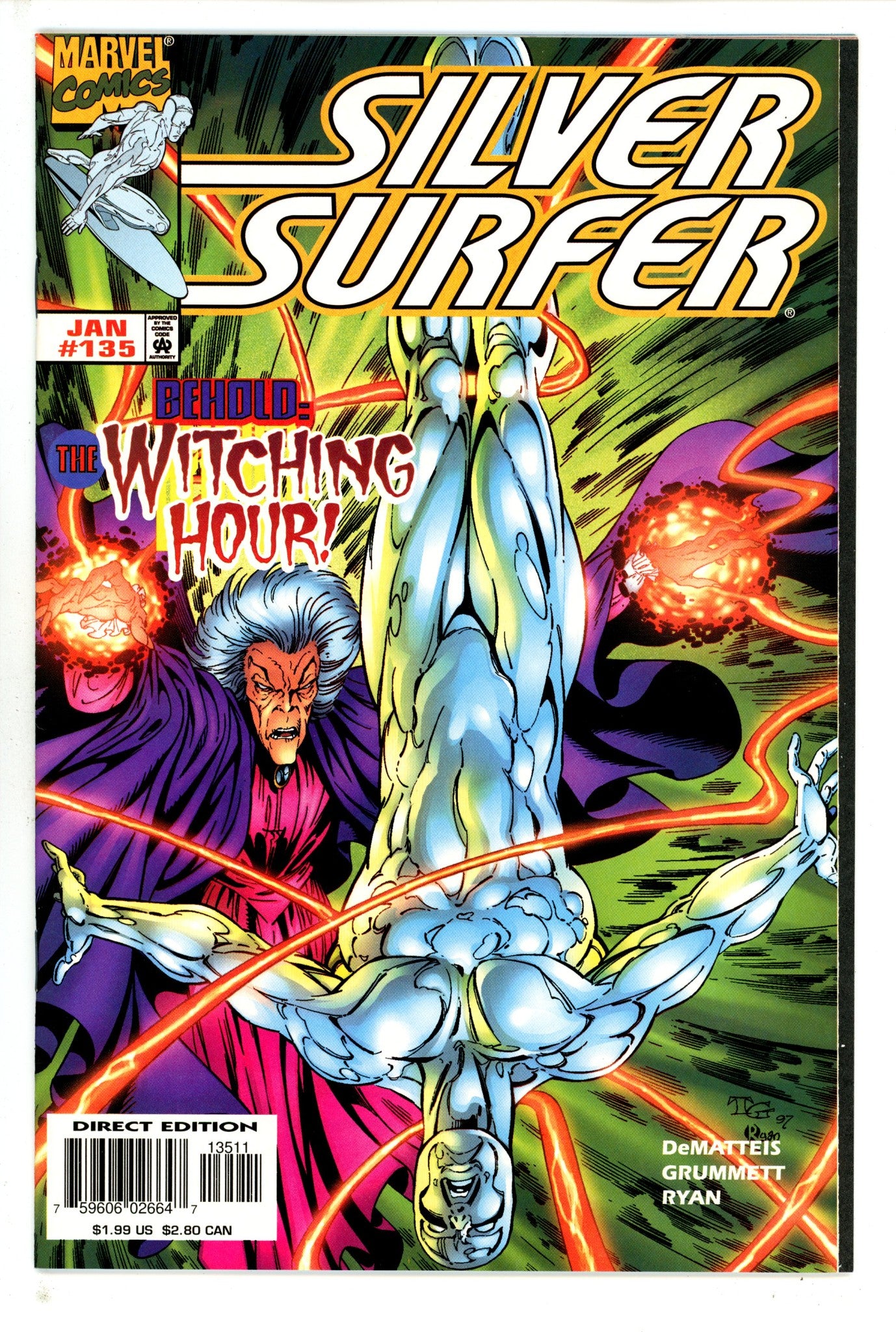 Silver Surfer Vol 3 135 NM- (1998)