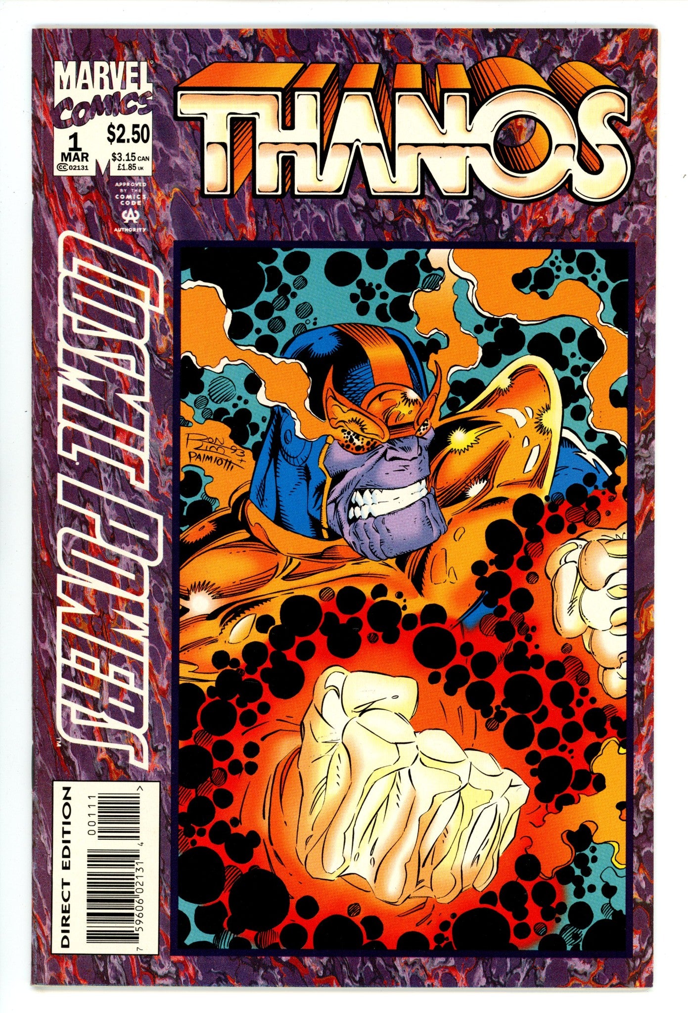 Cosmic Powers 1 Mid Grade (1994)