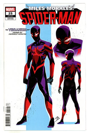 Miles Morales: Spider-Man Vol 2 25 NM (9.4) (2024) Vicentini Design Incentive Variant