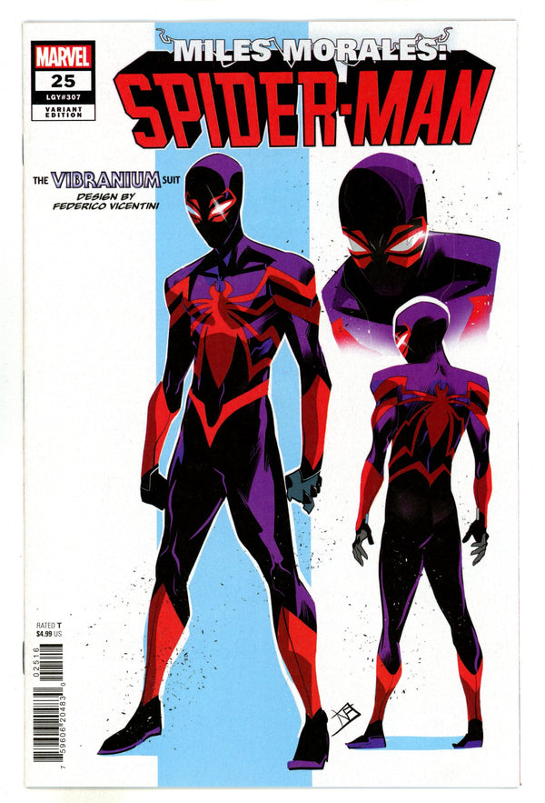 Miles Morales: Spider-Man Vol 2 25 NM (9.4) (2024) Vicentini Design Incentive Variant