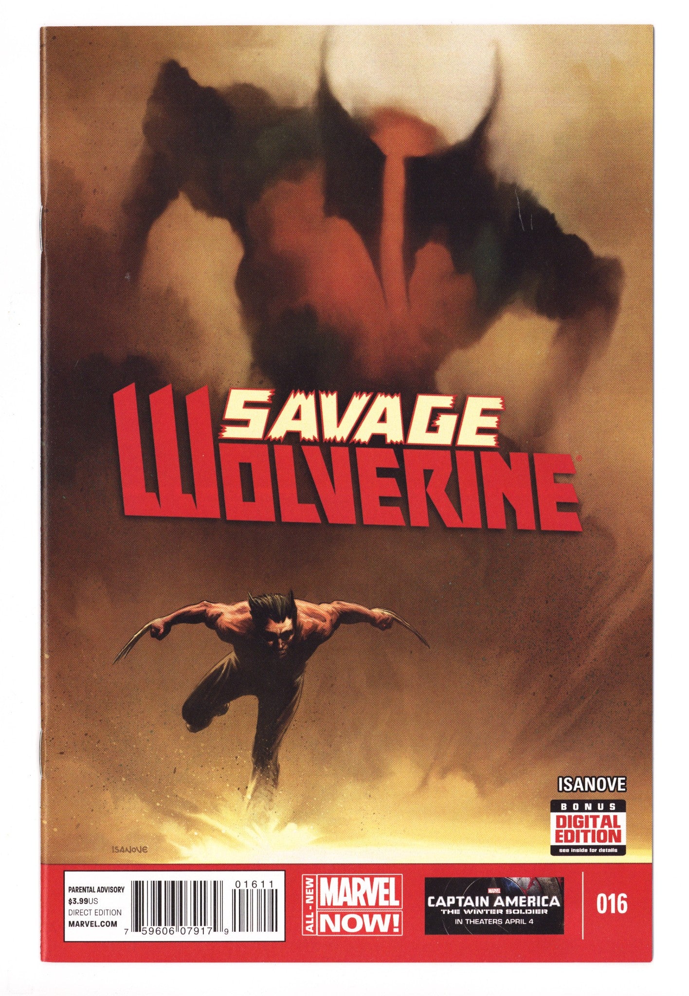 Savage Wolverine Vol 1 16 High Grade (2014) 