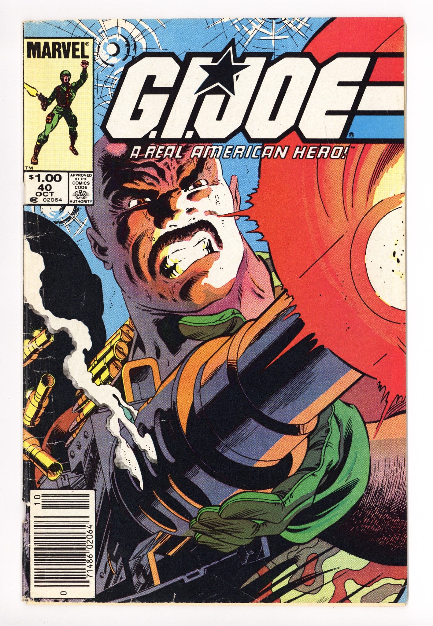 G.I. Joe, A Real American Hero 40 Low Grade (1985) Canadian Price Variant 