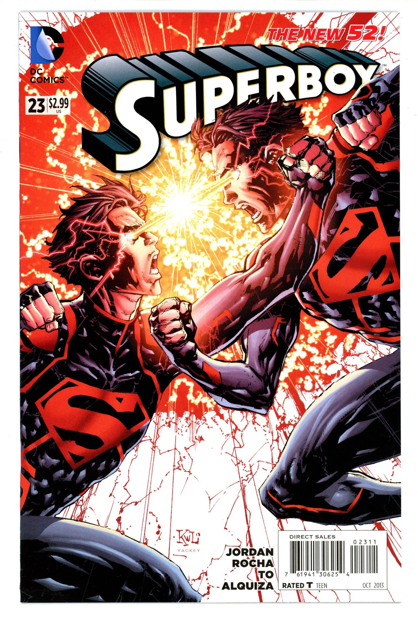 Superboy Vol 5 23 High Grade (2013) 