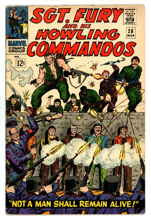 Sgt. Fury 28 VG+ (4.5) (1966) 