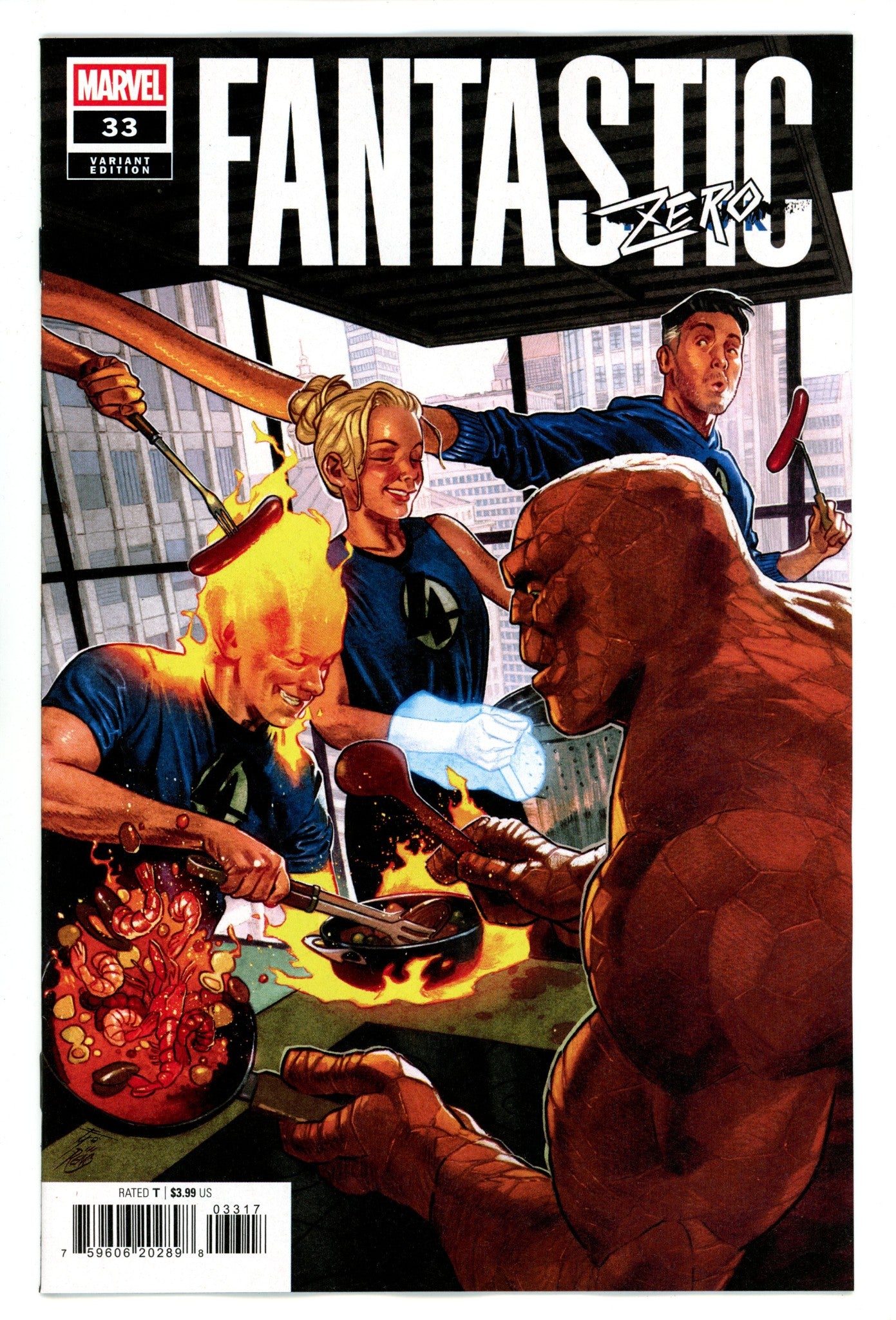 Fantastic Four Vol 7 33 Mobili Incentive Variant NM (2025)