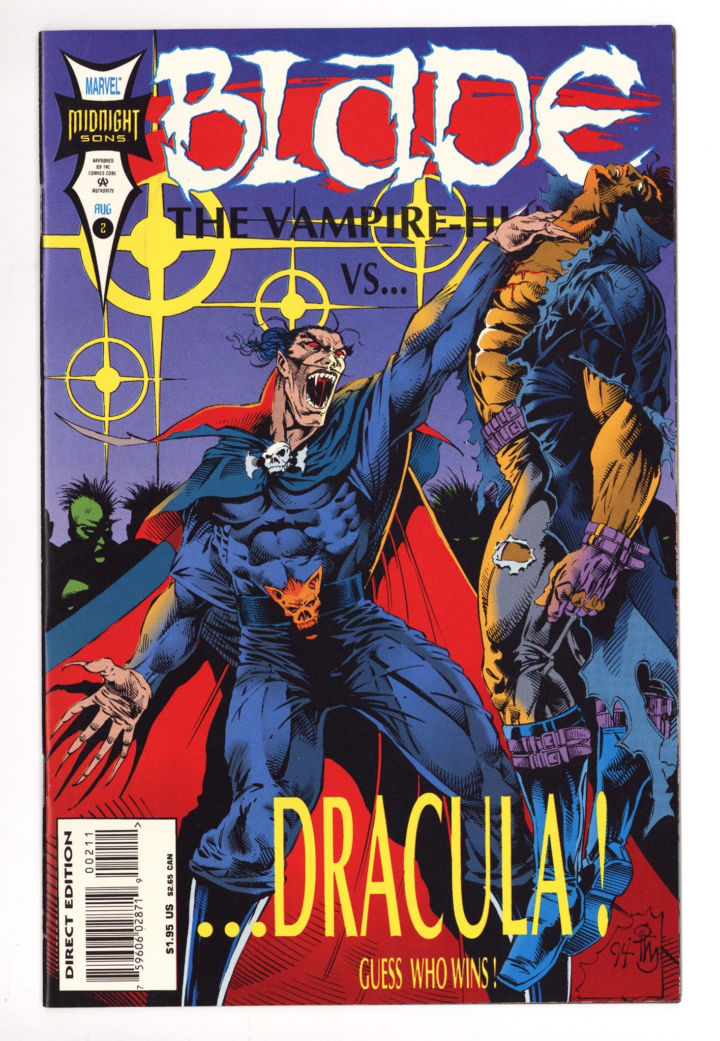 Blade: The Vampire-Hunter Vol 1 2 High Grade (1994) 