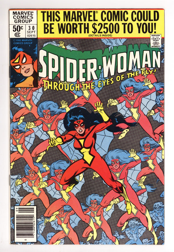 Spider-Woman Vol 1 30 VF+ (8.5) (1980) Newsstand