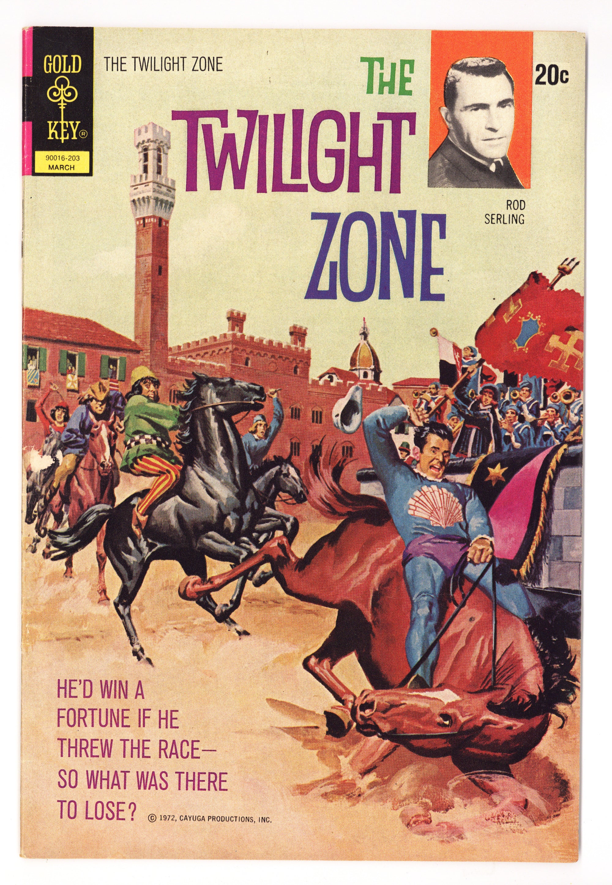 The Twilight Zone 42 VG/FN (5.0) 20c Price Variant (1972) 