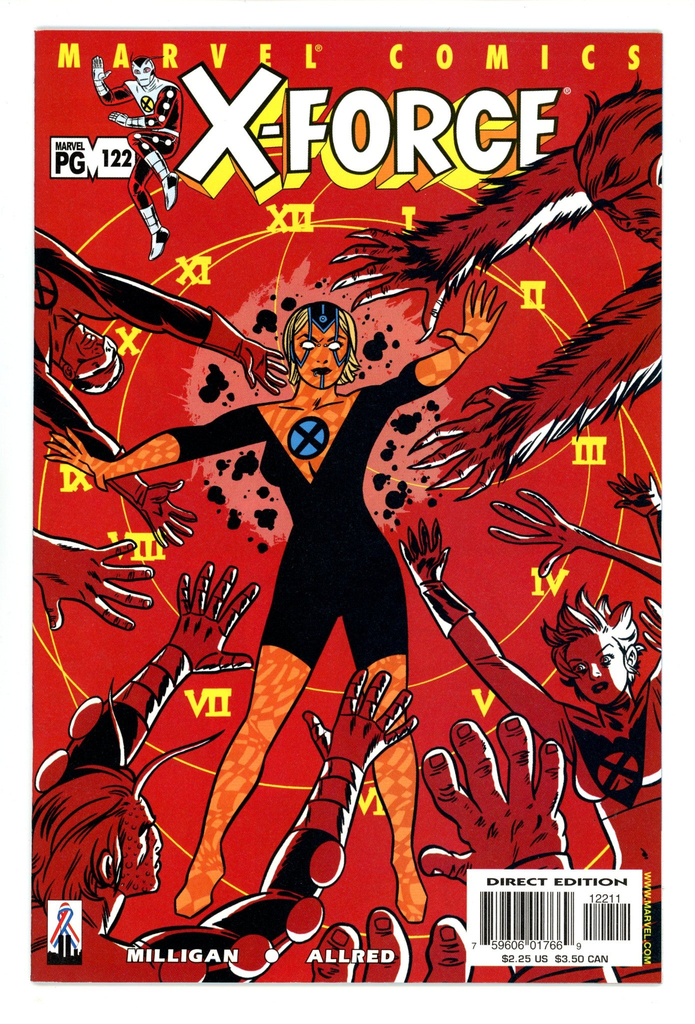 X-Force Vol 1 122 High Grade (2002) 