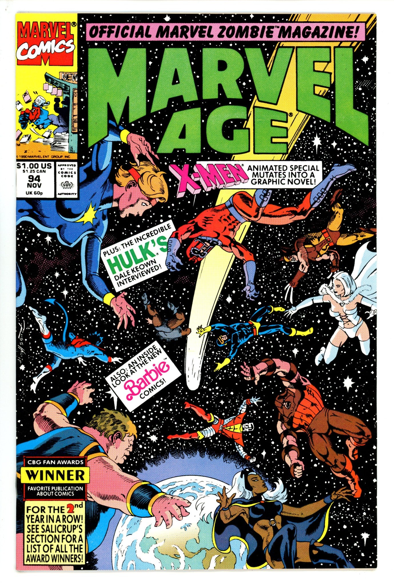 Marvel Age 94 (1990)