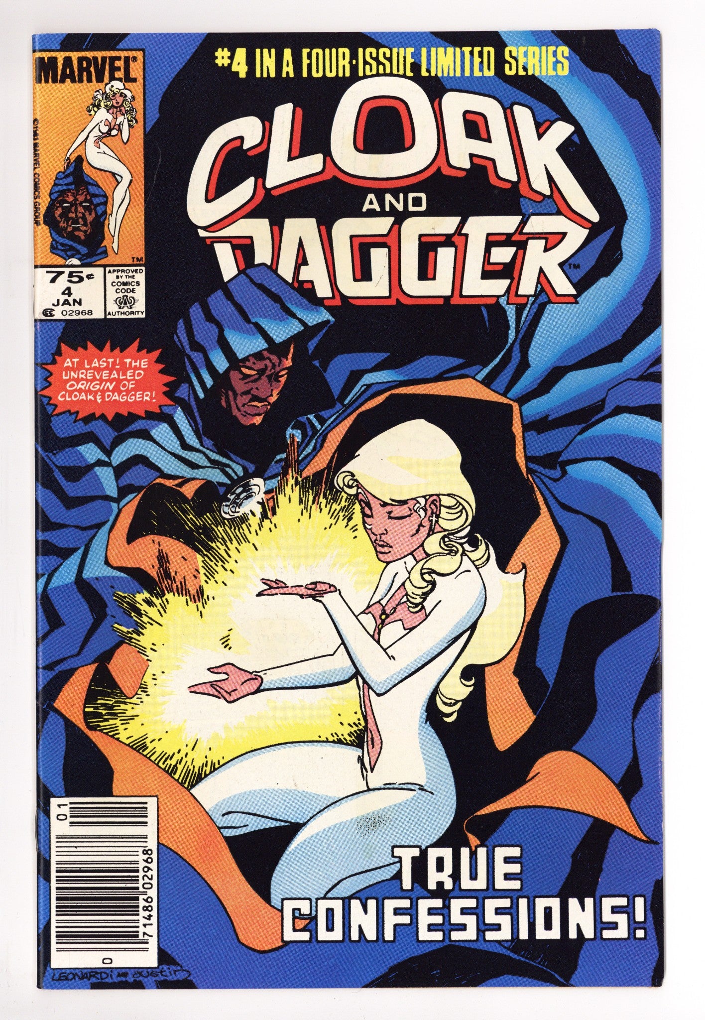 Cloak and Dagger Vol 1 4 VF/NM (9.0) (1984) Canadian Price Variant 