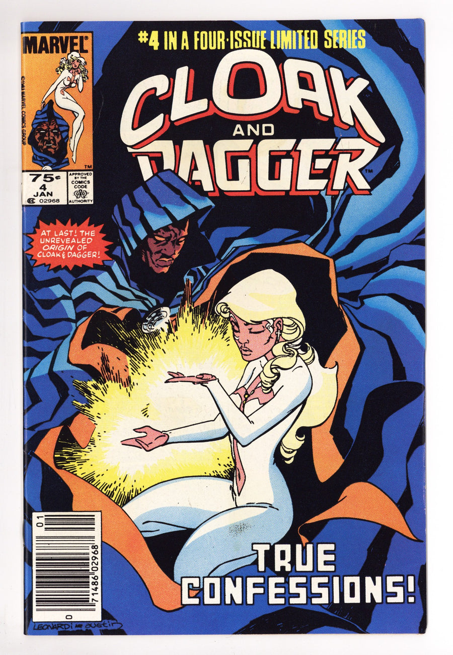 Cloak and Dagger Vol 1 4 VF/NM (9.0) (1984) Canadian Price Variant 
