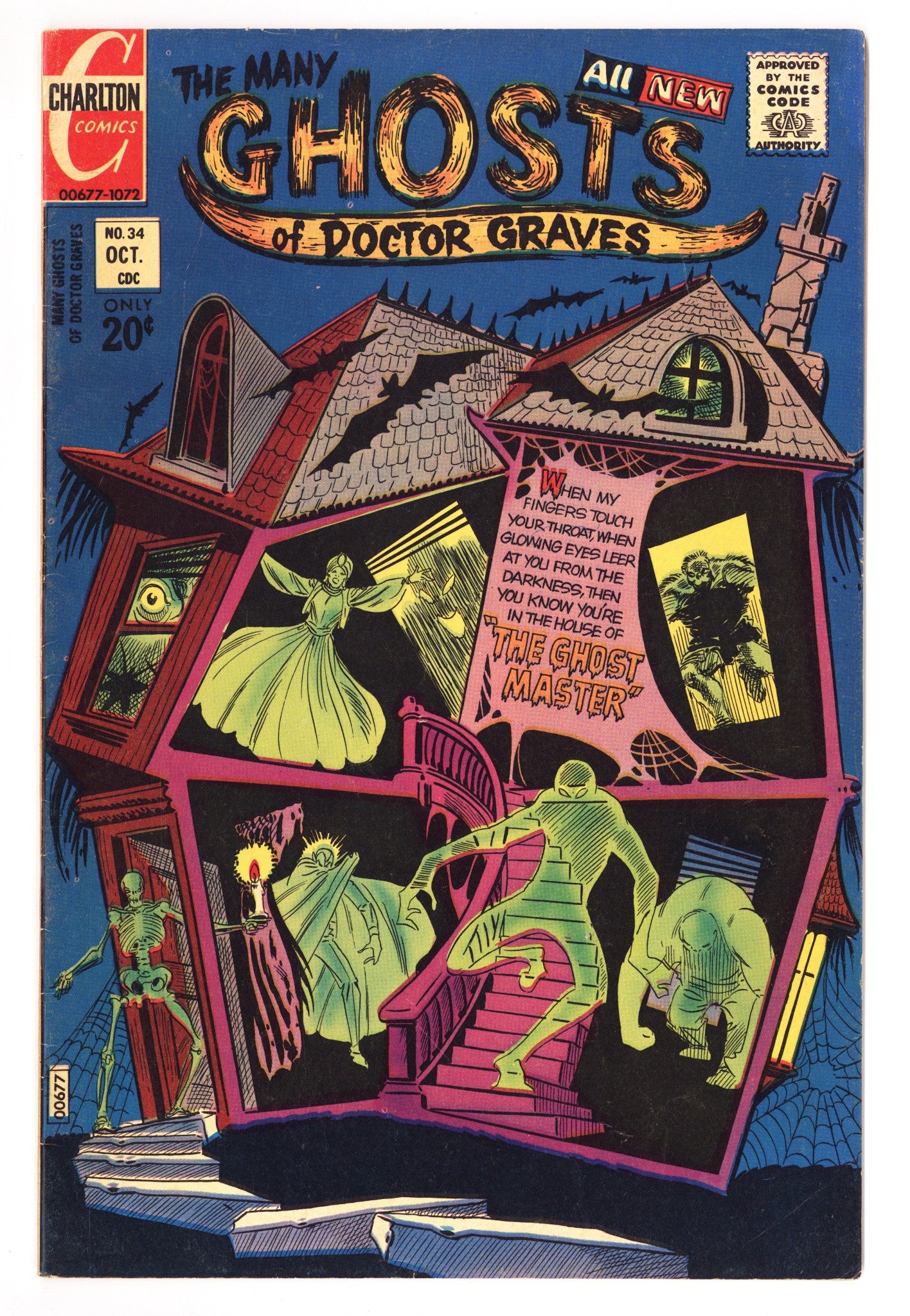 The Many Ghosts of Dr. Graves 34 Low Grade (1972) 