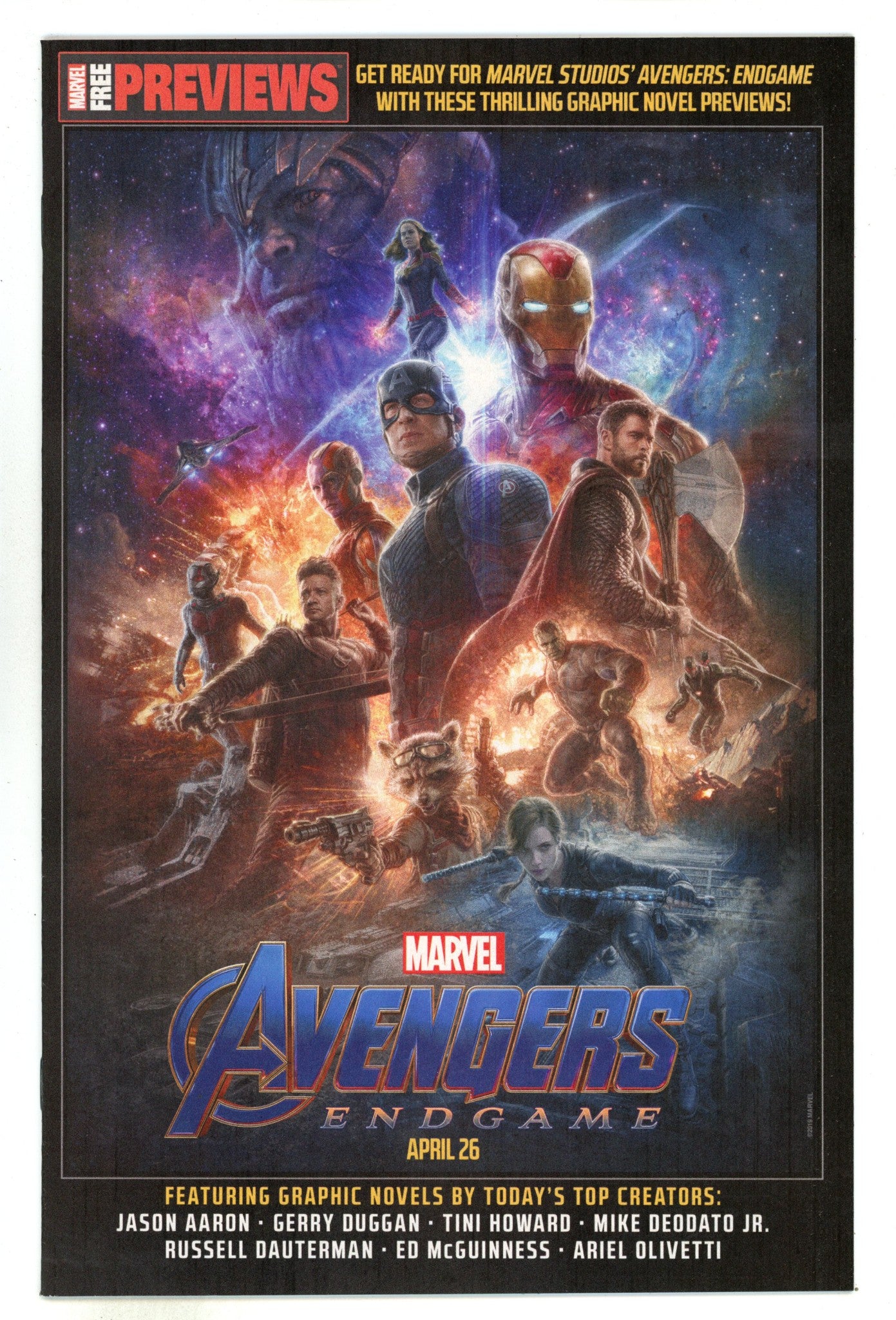 Avengers Start Here Sampler [nn] High Grade (2019) 