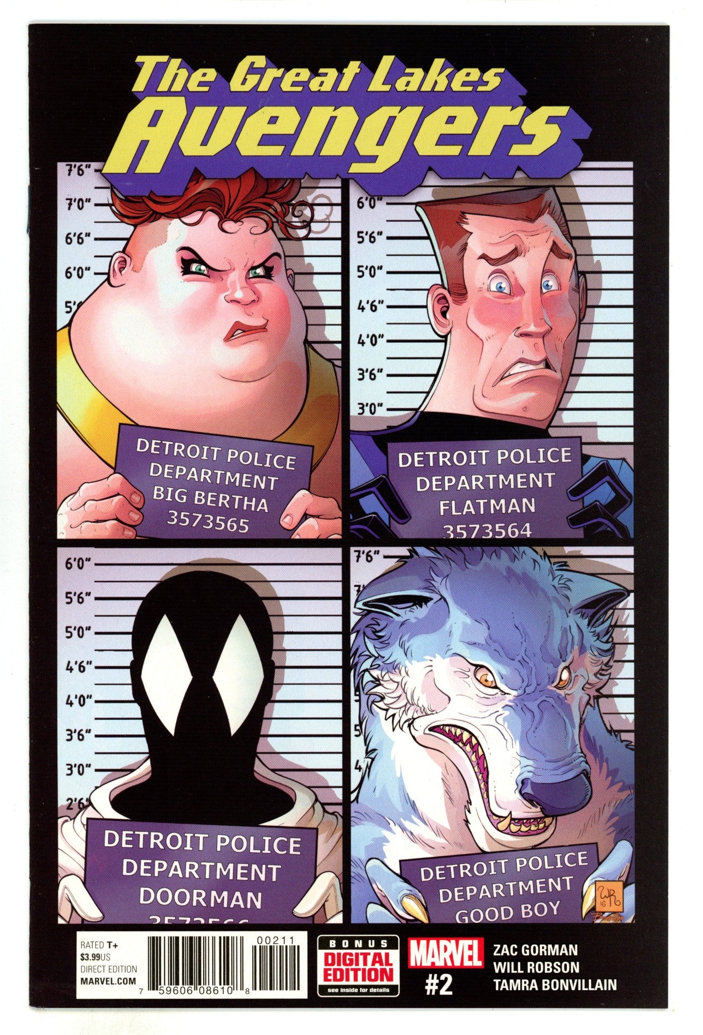 Great Lakes Avengers  2  High Grade  (2017)  