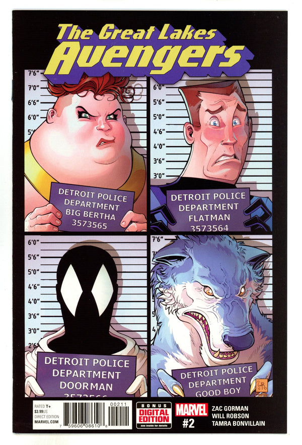 Great Lakes Avengers 2 High Grade (2017)