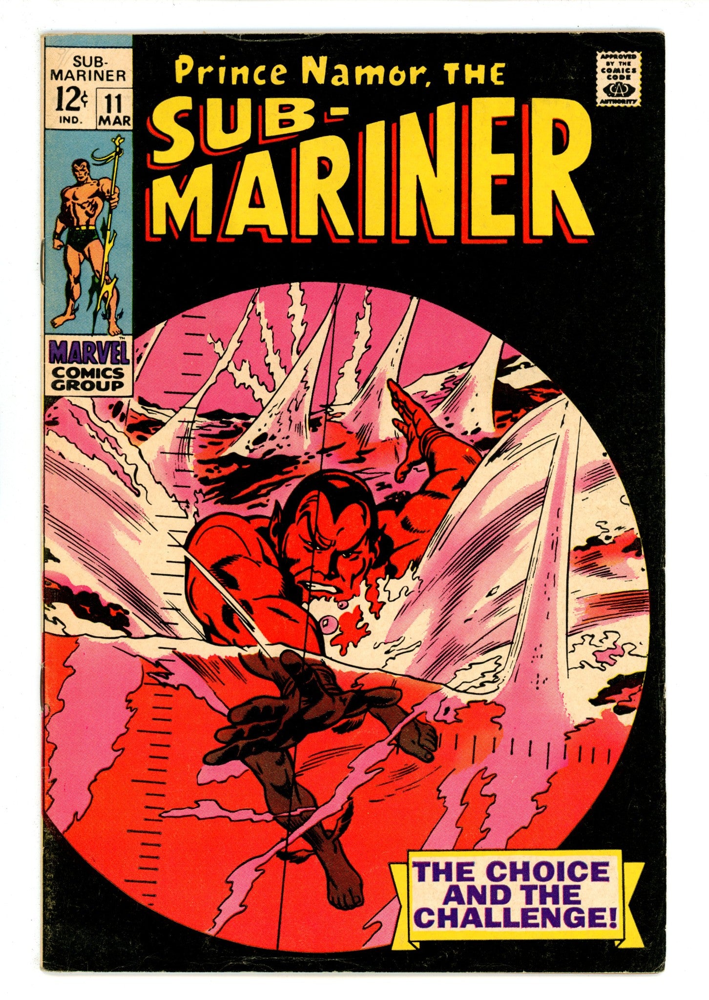 Sub-Mariner Vol 1 11 FN+ (6.5) (1969) 