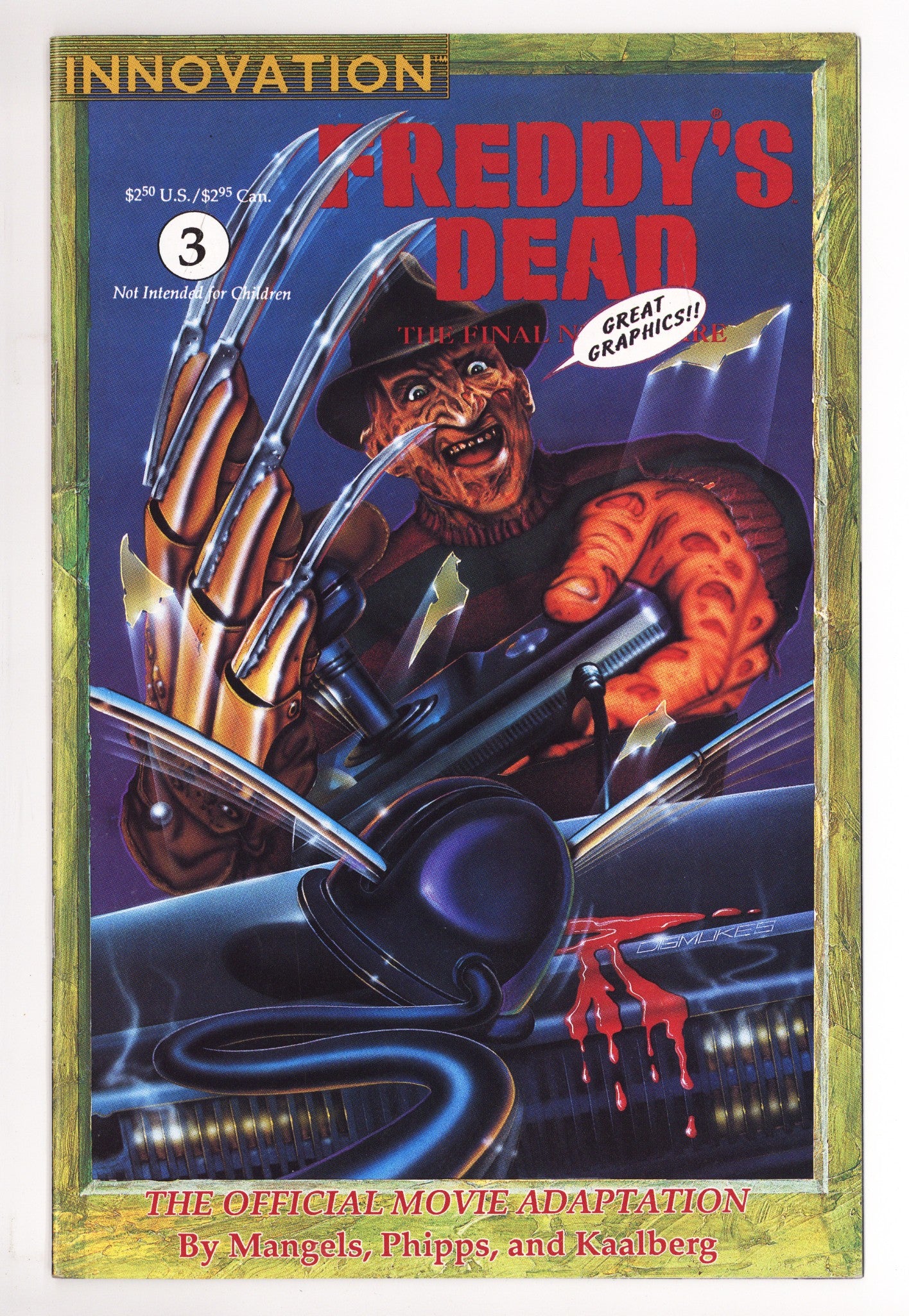 Freddy's Dead: The Final Nightmare 3 FN/VF (7.0) (1991) 