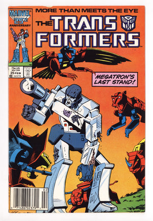 The Transformers 25 Mid Grade (1987) Newsstand
