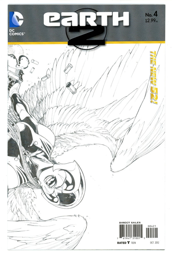 Earth 2 4 High Grade (2012) Reis Sketch Incentive Variant