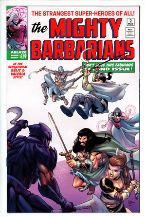 The Mighty Barbarians 2 High Grade (2023) Casas Variant
